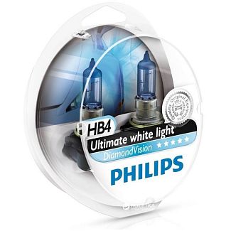 Галогенна лампа HB4 55W 12V комплект PHILIPS