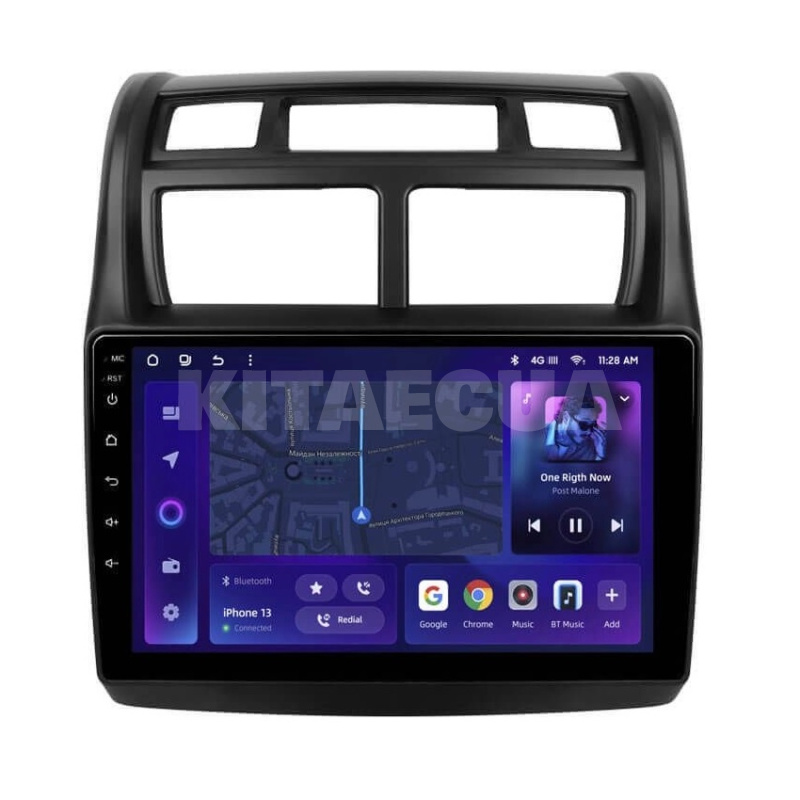 Штатна магнітола MOSS M3 4+32 ГБ 9" Kia Sportage 2 2007-2009 AMS (50079)
