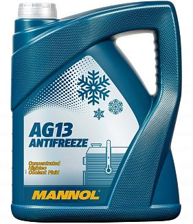 Антифриз-концентрат зеленый 5л AG13 -80°C Hightec Mannol