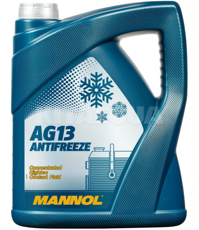 Антифриз-концентрат зеленый 5л AG13 -80°C Hightec Mannol (MN4113-5)