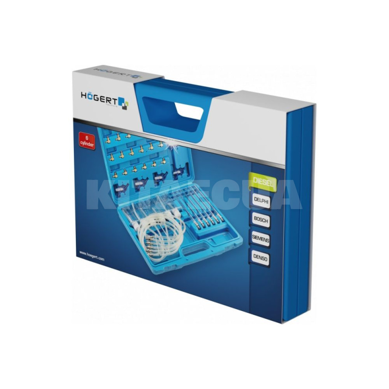 набір інструментів для перевірки дизельних форсунок Common Rail HOGERT (HT8G418) - 2