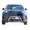 Кенгурятник WT023 Kia Sportage 2015-2021 нержавеющая сталь CAN (dd27766)