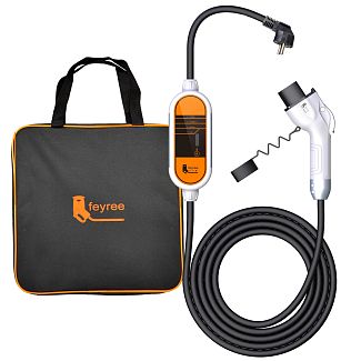 Зарядка для електромобіля Type 1 3.7 кВт 16А 1-фаза Leaping Fox FEYREE