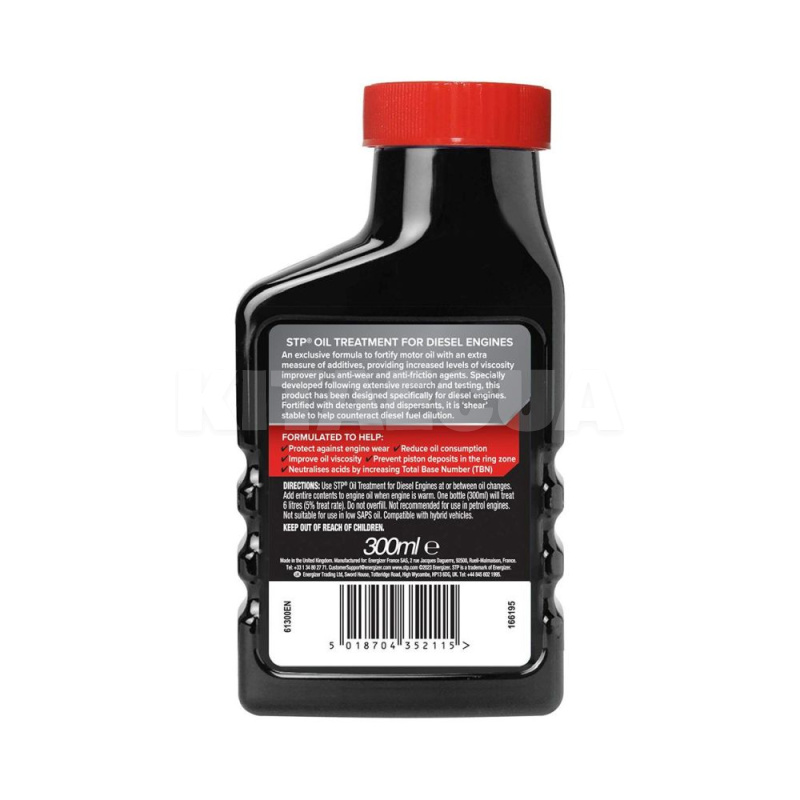 Присадка в моторное масло для дизельного двигателя 300мл Oil Treatment for Diesel Engines STP (E302004600) - 2