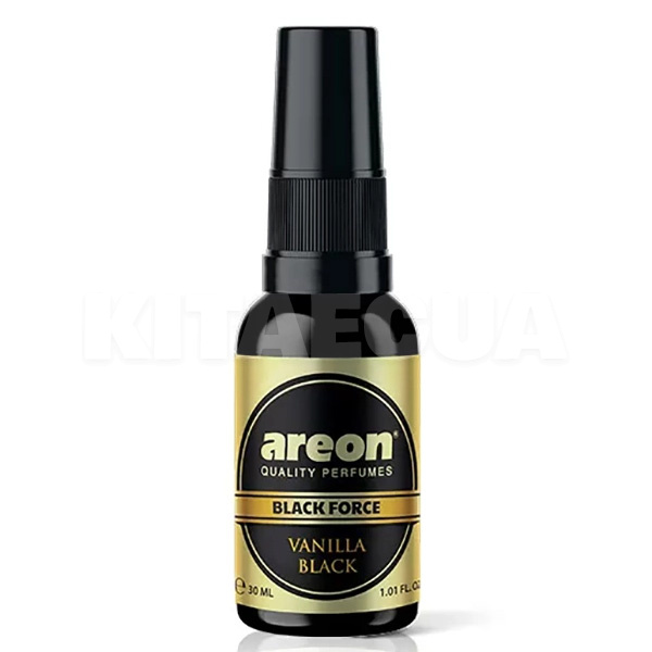 Ароматизатор "черная ваниль" 30мл Perfume Black Force Vanilla Black AREON (PBL05)