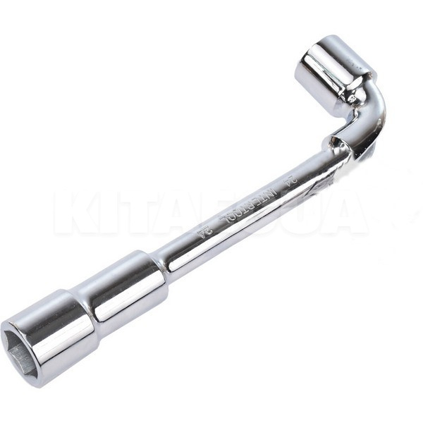 Ключ торцевий L-подібний 24 мм з отвором Intertool (HT-1624) - 2