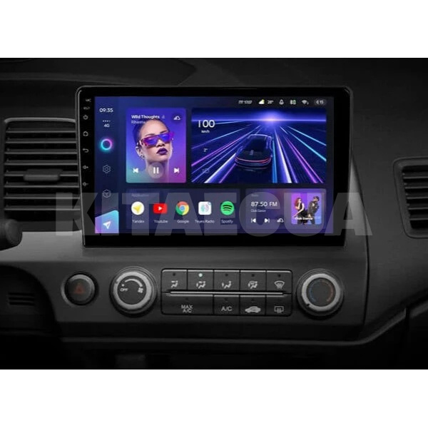 Штатна магнітола CC3 4+32 Gb 10" Honda Civic 8 FN 2005-2012 Teyes (47023) - 2
