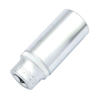 Головка торцевая 6-гранная удлиненная 19 мм 3/8" 63 мм FORCE