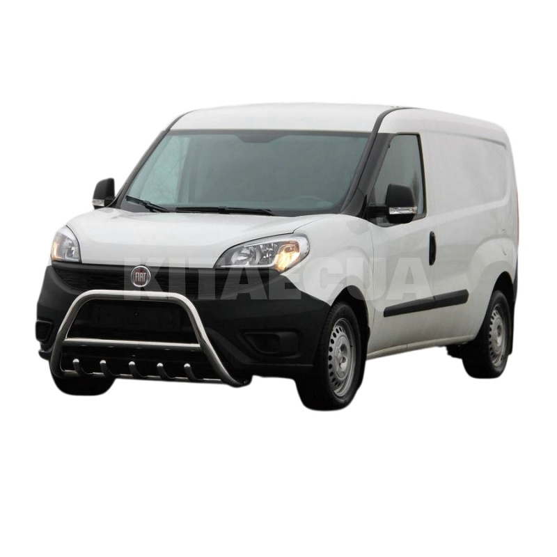 Кенгурятник WT003 Opel Combo 2012-2018 нержавеющая сталь CAN (dug78372) - 3