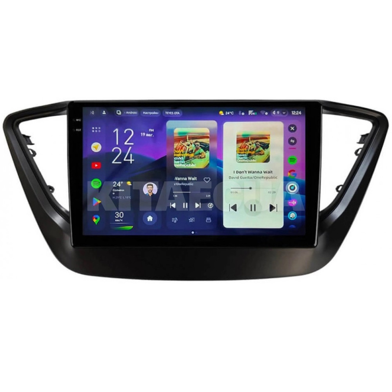 Штатна магнітола CC4 8+128 Gb 9" Hyundai Solaris 2 2016-2018 2k Teyes (60978)