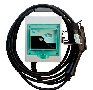 Зарядка для электромобиля 7.4 кВт 32A 1-фаза Type 1 (американское авто) HC-Station TRANS-GREEN