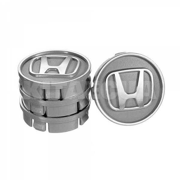 Заглушка колесного диска Honda 60x55 серый ABS пластик 4шт. VITOL (50032)