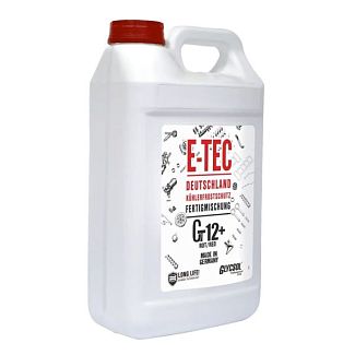 Антифриз-концентрат красный 4л g12+ -43 °c glycsol E-TEC