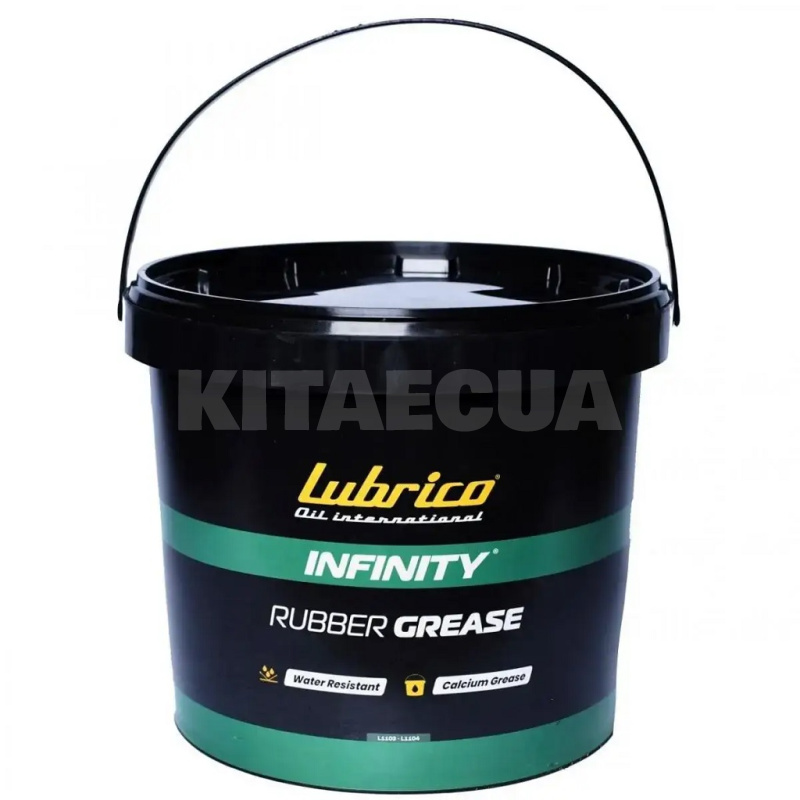 Мастило кальцієве 3,6кг INFINITY RUBBER GREASE NO: 2 зелене LUBRICO (L-1103-10200036)
