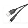 Кабель USB - Lightning 2А U18 1м черный USAMS (SJ266USB01)