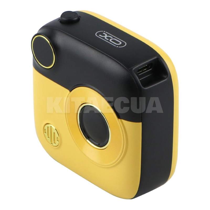 Повербанк с мини-камерой Magnetic 10000mAh 15W желтый XO (6920680849376) - 5