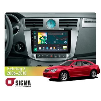 Штатна магнітола X9232 2+32 Gb 9" Chrysler Sebring 3 JS 2006-2010 (L1) SIGMA4car