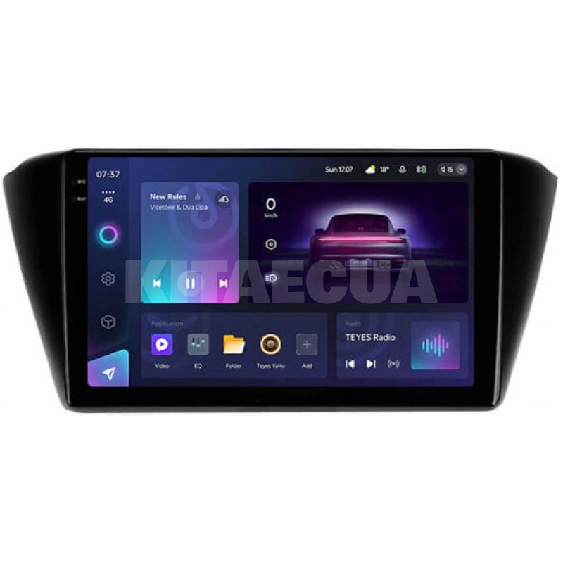 Штатная магнитола CC3 4+64 Gb 9" Skoda Fabia 2014-2018 2k Teyes (58109)