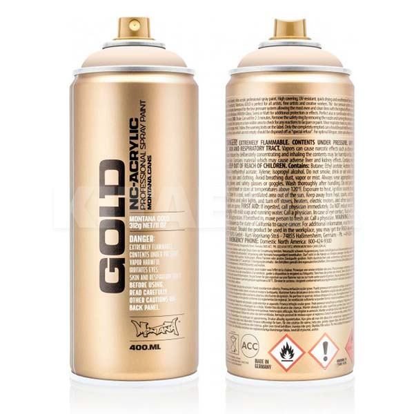 Краска 400мл полуглянцевая GL 1410 Latte MONTANA (284144-MONTANA) - 2