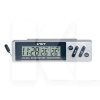 Автомобільний годинник з внутрішнім та зовнішнім термометром VST (VST-7067)