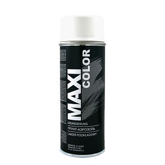 Грунт акриловый 400мл белый MAXI COLOR