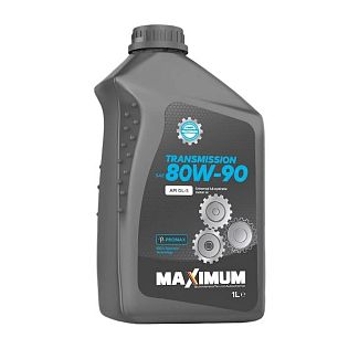 Масло трансмісійне мінеральне 1л 80W-90 Trans Max GL-5 MAXIMUM