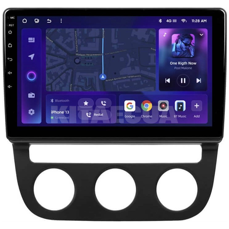 Штатна магнітола MOSS M2 4+32 Gb 10" Volkswagen Jetta 5 2005-2010 (F2) AMS (49737)