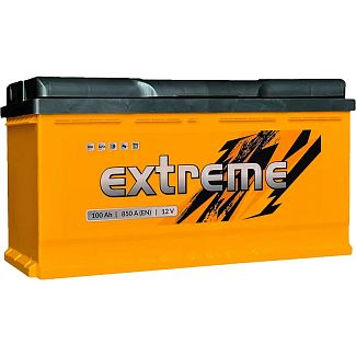 Аккумулятор автомобильный 100Ач 850А "+" справа EXTREME