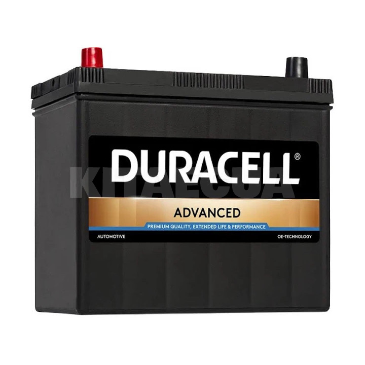 Автомобільний акумулятор 45Ah 390A "+" зліва DURACELL (DA45L)