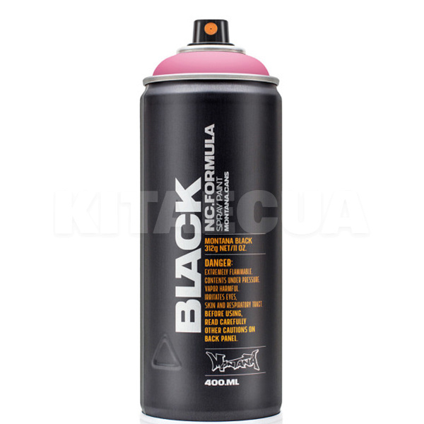 Фарба декоративна нітро-комбі 400мл TR4010" 50% насичений малиновий" матова Black MONTANA (352218-MONTANA)