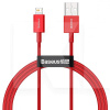 Кабель USB Lightning 2.4A Superior Series 1м червоний BASEUS (317640002)