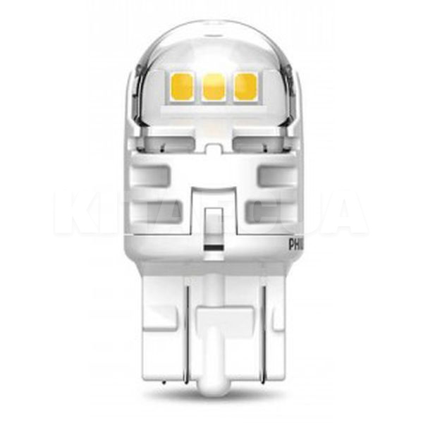 LED лампа для авто Ultinon Pro6000 W3x16q 2.5/0.5W 6000К (комплект) PHILIPS (11066CU60X2) - 2