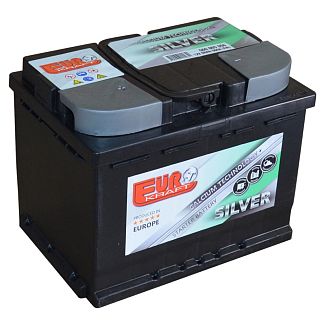 Аккумулятор автомобильный 60Ач 560А "+" слева EUROKRAFT