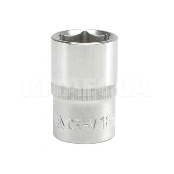 Головка торцева 6-гранна 18 мм 1/2" 38 мм YATO (YT-1211)