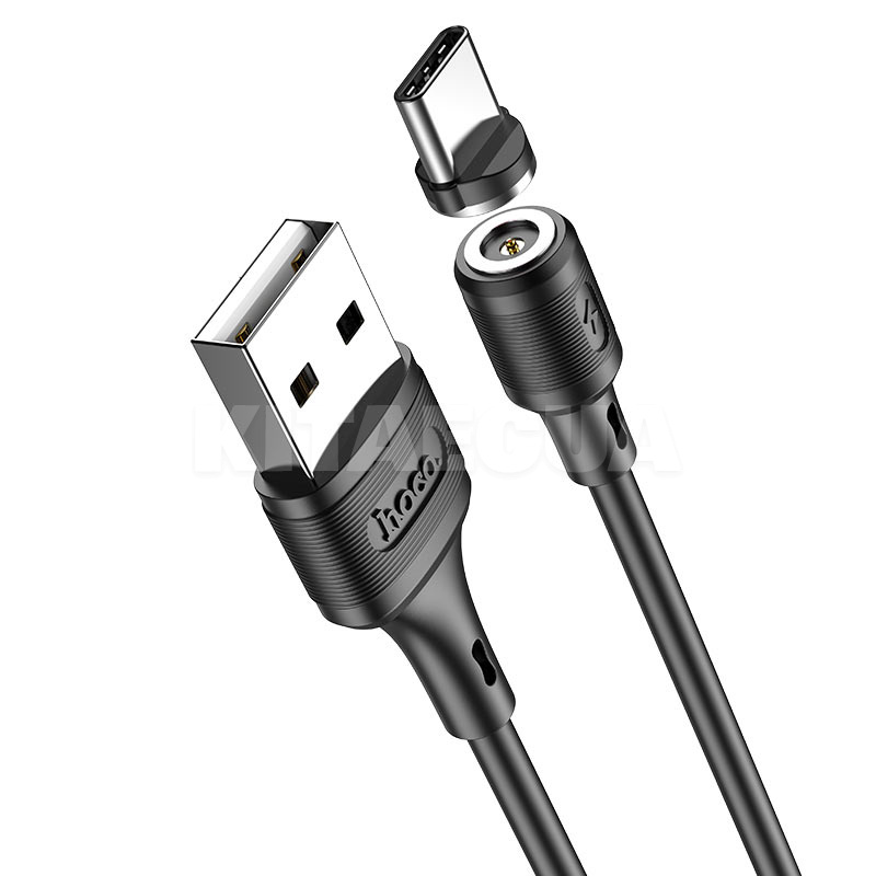 Кабель магнітний USB - Type-C 3A X52 1м чорний HOCO (6931474735546)