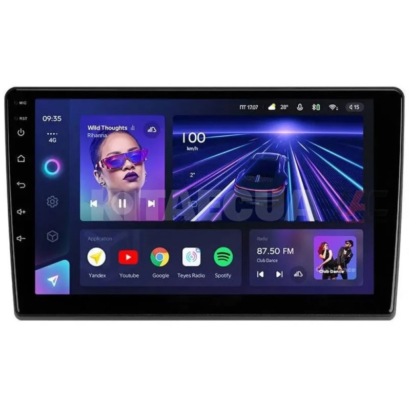 Штатна магнітола CC3 4+64 Gb 10" універсальна Teyes (32413)