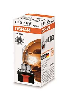 Галогенна лампа H15 55/15W 12V Original Osram