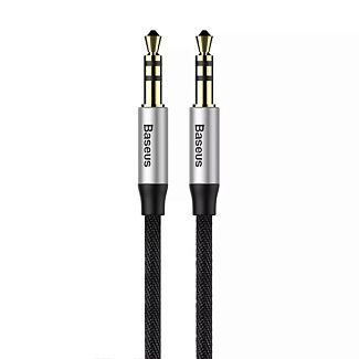Кабель mini Jack 3.5 mm - mini Jack 3.5 mm Yiven Audio Cable M30 1м черный BASEUS