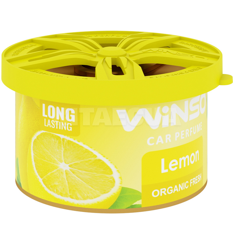 Ароматизатор "лимон" 40гр Organic Fresh Lemon Winso (533280)
