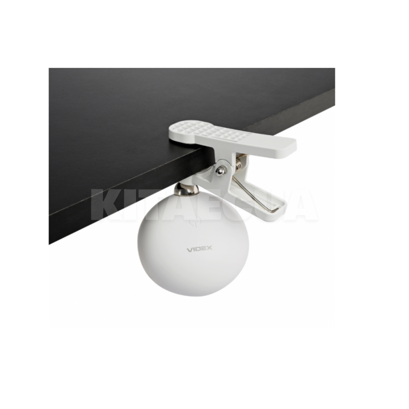 LED настільна лампа з акумулятором біла VIDEX (VLE-TF18W) - 2