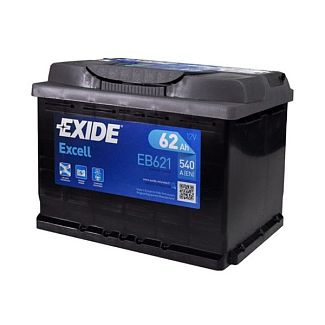 Аккумулятор автомобильный 62Ач 540А "+" слева EXIDE