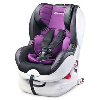 Автокресло детское Defender Isofix Plus Purple 0-18 кг Caretero