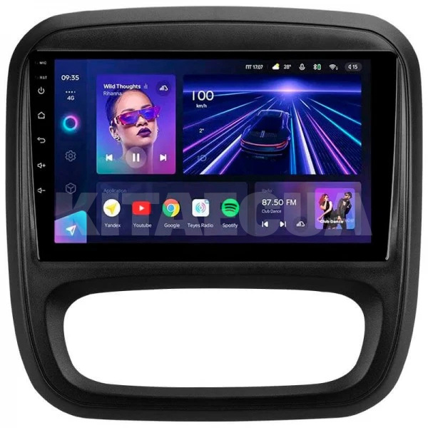 Штатная магнитола CC3L 4+32 Gb 9" Opel Vivaro B 2014-2018 (L1) Teyes (42902)