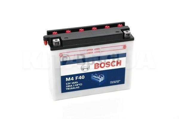 Мото аккумулятор 16Ач 180А "+" справа Bosch (0092M4F400)
