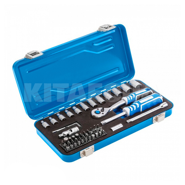 Набор инструментов 1/4" 53 предмета HOGERT (HT1R485)