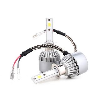 LED лампа для авто H1 P14.5s 60W 6500K Дорожная карта