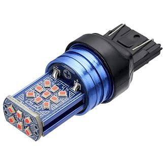 LED лампа для авто T20 W21/5W 12V 24 светодиода TBS Design