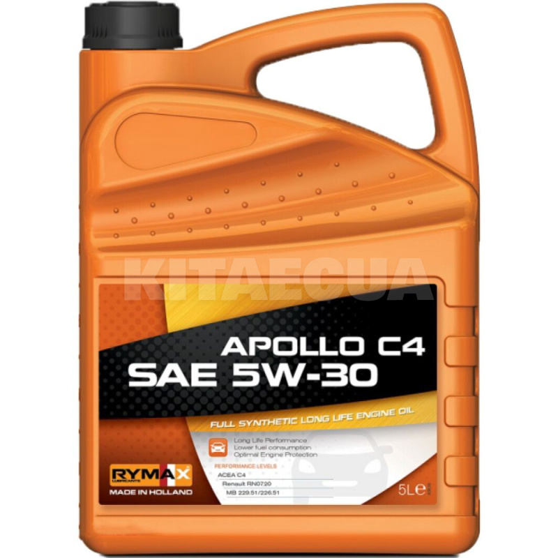 Масло моторне синтетичне 5л 5W-30 Apollo C4 RYMAX (252534)