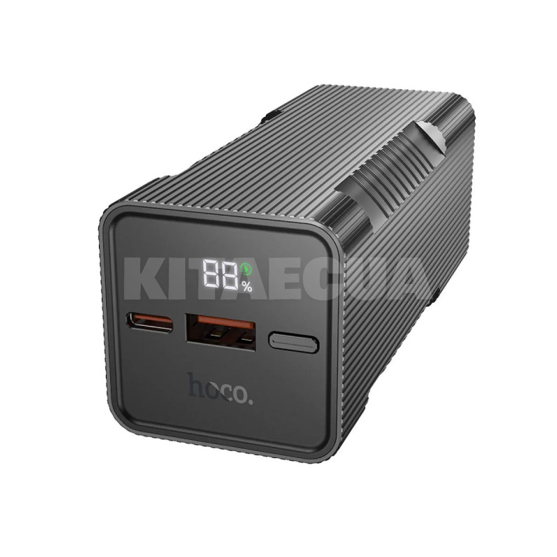 Повербанк Flashlight Q15 10000 mAh 22.5W чорний HOCO (6942007601542)