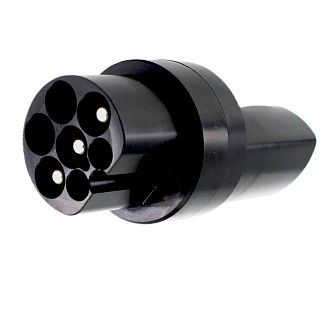 Перехідник 22 квт 32А 3-фази TYPE 2 (станція) - Type Tesla (американське авто) AUTONOMY